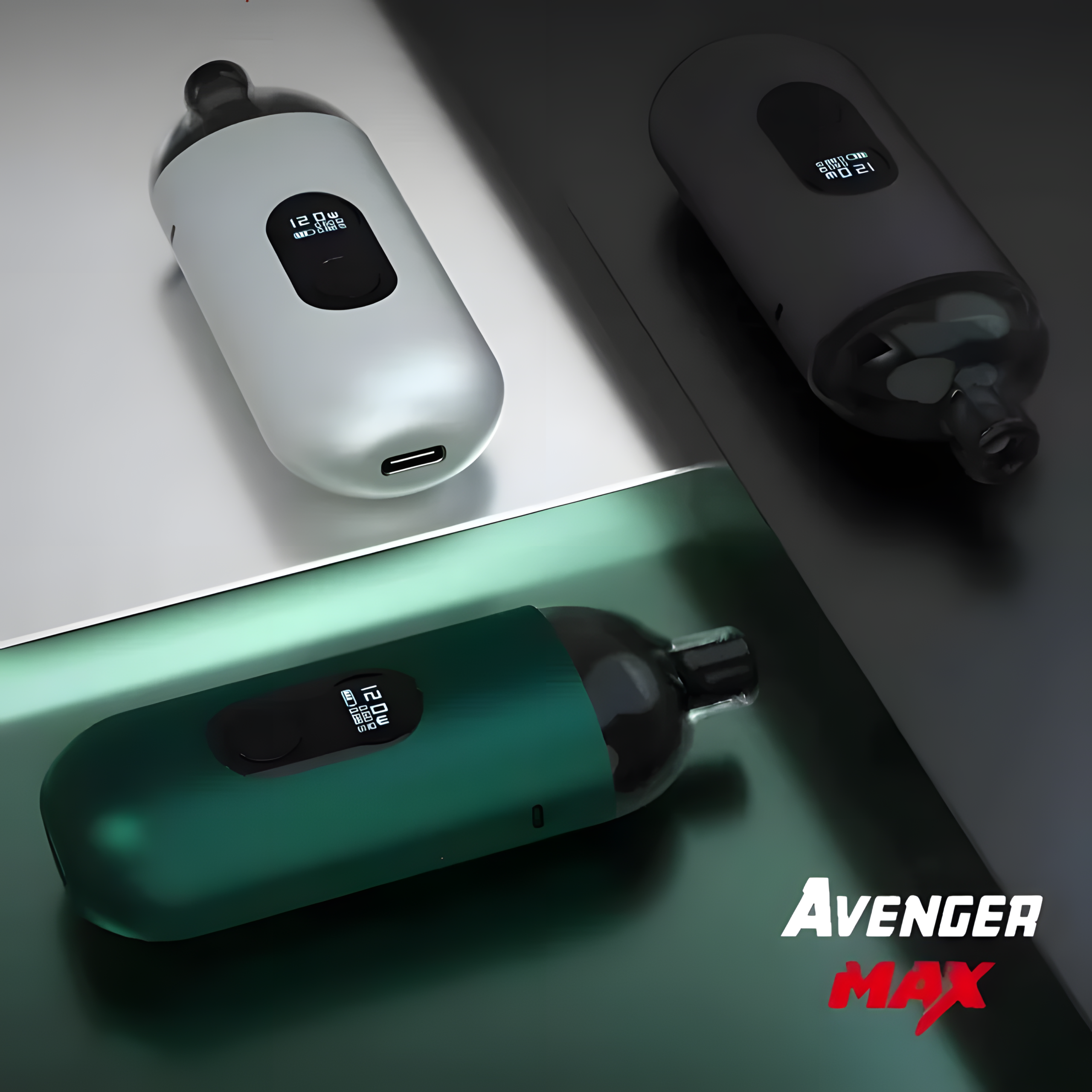 AVENGER MAX 復仇者套組推薦|8-40W 大小煙通用・多規格可選 2 AVENGER MAX 復仇者 小/大煙套組 8-40W 大小通用 產品實拍