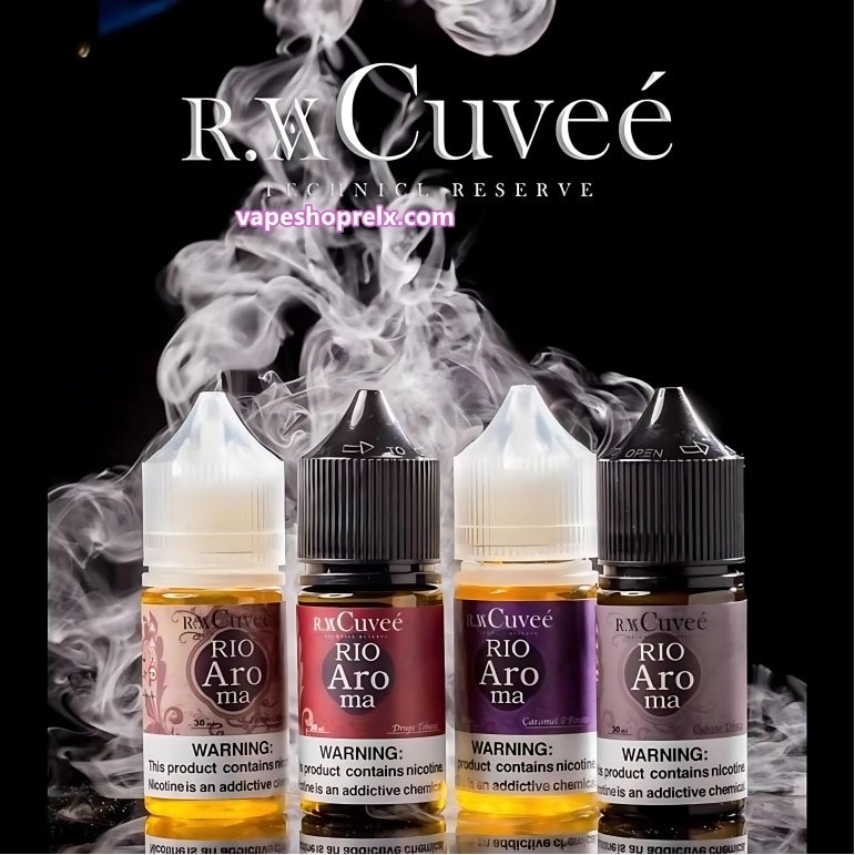 Rio Aroma 里約愛羅馬煙油推薦|30ml・4 款特色口味・711 到付 1 Rio Aroma 30ml小煙油 里約愛羅馬系列電子煙油 711到付 產品實拍