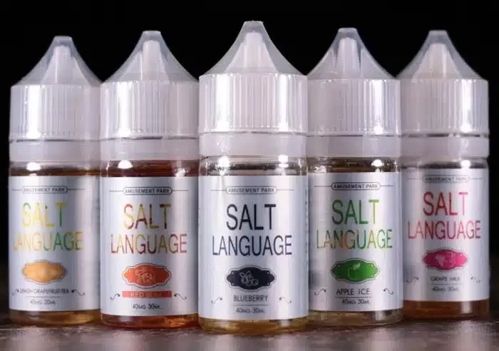 SALT LANGUAGE 鹽語煙油推薦|丁鹽小煙專用・5 款口味・順滑體驗|台灣現貨 2 SALT LANGUAGE 鹽語煙油 高品質丁鹽小煙專用電子煙油 多元口味與順滑體驗 產品實拍