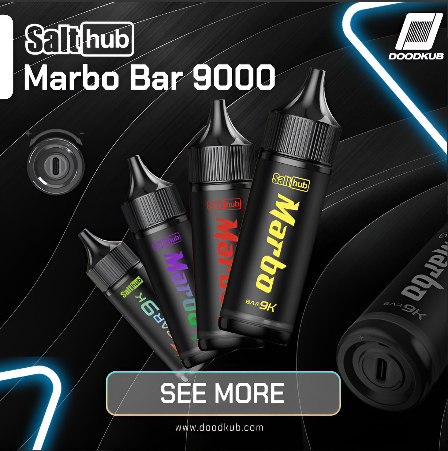 MARBO BAR 9000 Puffs 拋棄式電子菸推薦|泰國爆款・18 款口味|台灣現貨 1 Marbo Bar 9000 Puffs 拋棄式電子煙 泰國爆款 台灣現貨 產品實拍