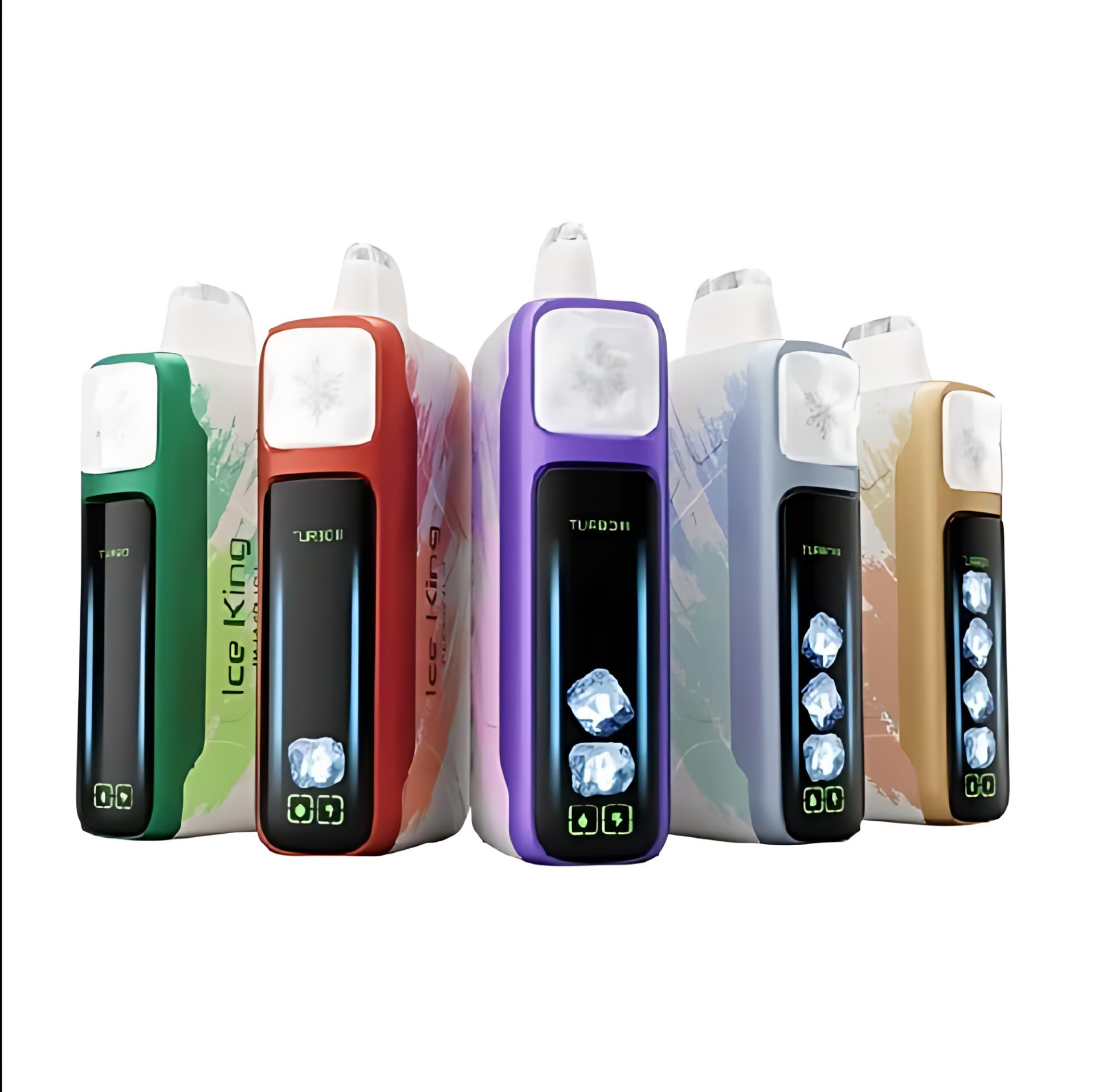 ELFBAR Ice King 30K 拋棄式電子菸推薦|五檔涼度調節・14 款口味|台灣現貨 2 ElfBar Ice King 30k Puffs 拋棄式電子煙 五檔涼度調節 大容量一次性電子煙 產品實拍