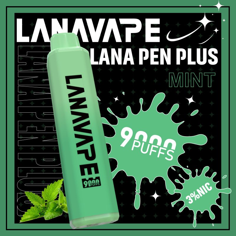 新品上市 LANA PEN PLUS 9000 拋棄式電子煙|15mL容量、650mAh電池與22種風味 3 LANA PEN PLUS 9000 電子煙