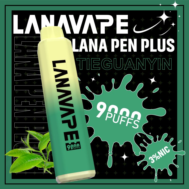 新品上市 LANA PEN PLUS 9000 拋棄式電子煙|15mL容量、650mAh電池與22種風味 2 LANA PEN PLUS 9000 一次性電子煙