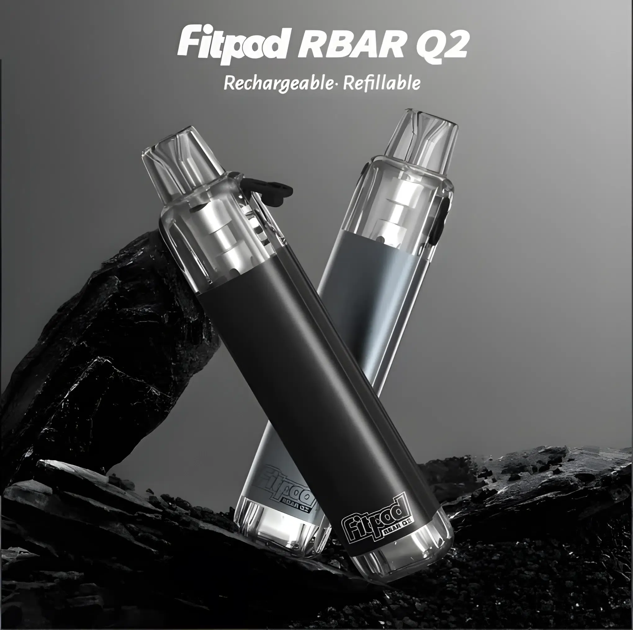 FITPOD RBAR Q2 可重複注油主機推薦|拋棄式設計・4色可選|台灣現貨 1 Fitpod RBAR Q2 可重復注油一次性主機 拋棄式電子菸 台灣電子煙批發 產品實拍 1