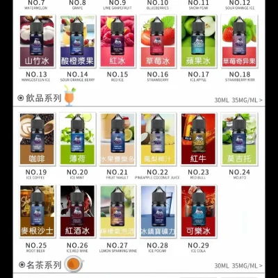 太空人煙油 SPACEMAN菸油推薦 丁鹽小煙油 30ml/35mg 台灣電子菸批發