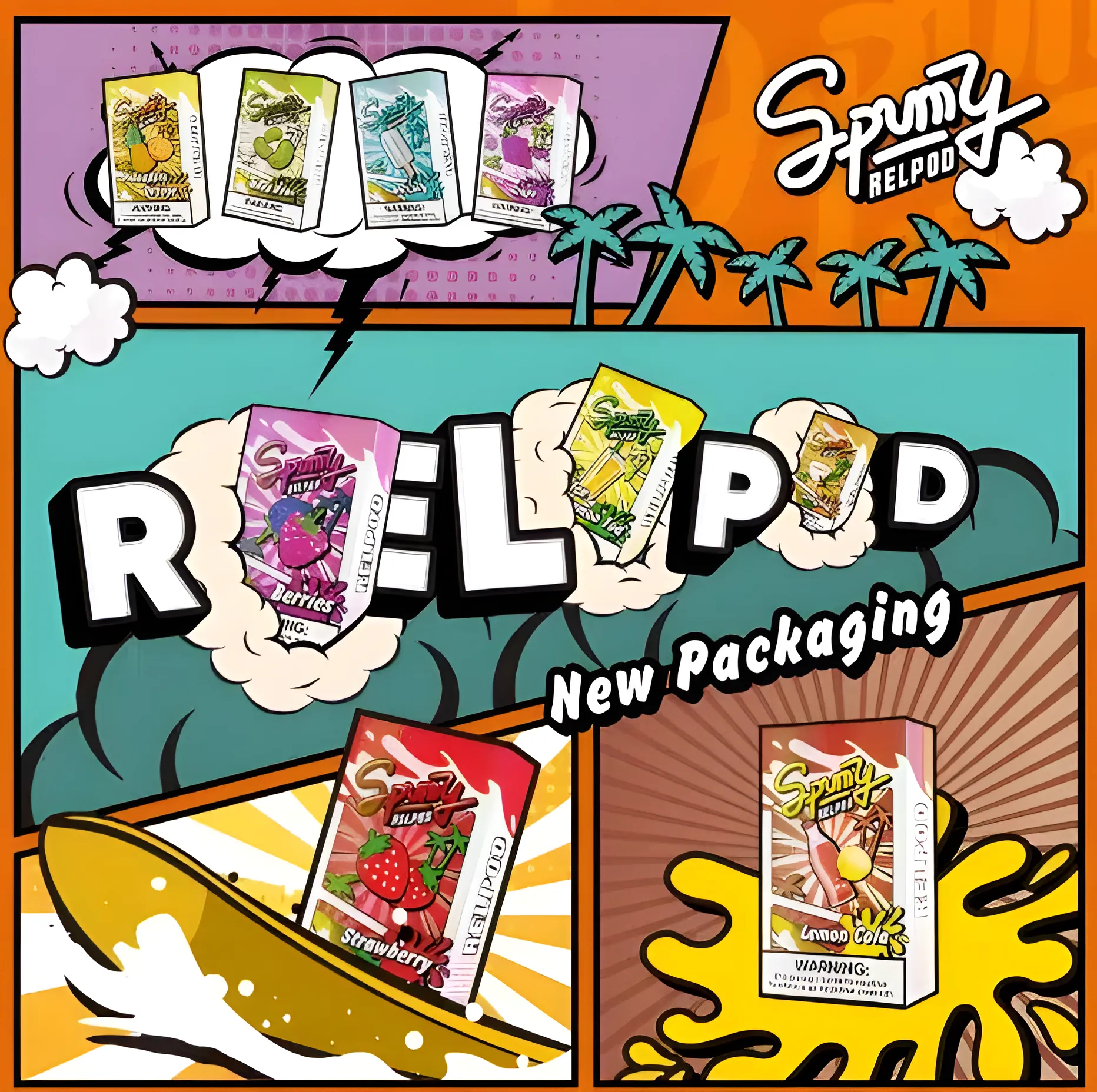 SPUMY 冰熊5代煙彈推薦|3%尼古丁鹽・20款口味・3顆裝|台灣現貨 1 SPUMY 冰熊5代煙彈 3顆裝 產品實拍